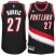 Mens Portland Trail Blazers #27 Blazers Jusuf Nurkic adidas Black Swingman Road Jersey