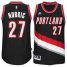 Mens Portland Trail Blazers #27 Blazers Jusuf Nurkic adidas Black Swingman Road Jersey