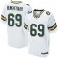 Nike Green Bay Packers #69 David Bakhtiari White Mens Stitched NFL Elite Jersey