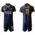 Roma #11 Kolarov Third Soccer Club Jersey