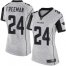 Nike Atlanta Falcons #24 Devonta Freeman Gray Womens Stitched NFL Limited Gridiron Gray II Jersey