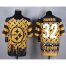 Nike Pittsburgh Steelers #32 Franco Harris Gold Mens Stitched NFL Elite Noble Fashion Jersey