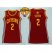 Womens Cavaliers #2 Kyrie Irving Red The Finals Patch Dress Stitched NBA Jersey