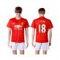 Manchester United #18 Young Red Home Soccer Club Jersey