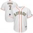 Houston Astros #7 Craig Biggio White 2018 Gold Program Cool Base Stitched Youth MLB Jersey