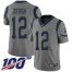 Nike Los Angeles Rams #12 Van Jefferson Gray Mens Stitched NFL Limited Inverted Legend 100th Season Jersey