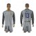Barcelona #13 C.Bravo Grey Goalkeeper Long Sleeves Soccer Club Jersey
