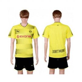 Dortmund Blank Home Soccer Club Jersey