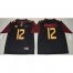 Florida State Seminoles #12 Deondre Francois Black Limited Stitched NCAA Jersey