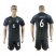 France #6 Cabaye Away Soccer Country Jersey