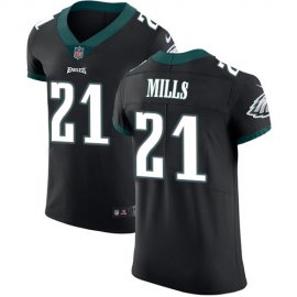Nike Philadelphia Eagles #21 Jalen Mills Black Alternate Mens Stitched NFL New Elite Jersey