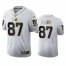 New York New York Giants #87 Sterling Shepard Mens Nike White Golden Edition Vapor Limited NFL 100 Jersey