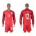 England #12 Clyne Away Long Sleeves Soccer Country Jersey