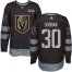 Adidas Vegas Golden Knights #30 Malcolm Subban Black 1917-2017 100th Anniversary Stitched NHL Jersey