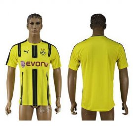 Dortmund Blank Home Soccer Club Jersey