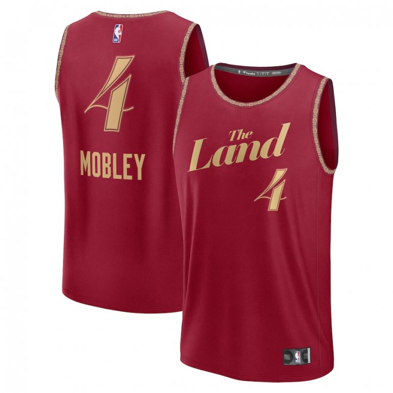 Evan Mobley Cleveland Cavaliers Fanatics Branded Unisex 2023/24 Fast Break Jersey – Wine – City Edition Evan Mobley Cleveland Cavaliers Fanatics Branded Unisex 2023/24 Fast Break Jersey – Wine – City Edition