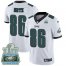 Nike Philadelphia Eagles #86 Zach Ertz White Super Bowl LII Champions Mens Stitched NFL Vapor Untouchable Limited Jersey