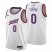 Nike Phoenix Suns #0 Torrey Craig Mens 2022-23 City Edition NBA Jersey – Cherry Blossom White Mens