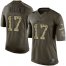 Nike Buffalo Bills #17 Josh Allen Green Youth Stitched NFL Limited 2015 Salute to Service Jersey