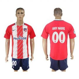 Atletico Madrid Personalized Home Soccer Club Jersey