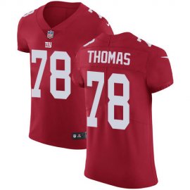 Nike New York Giants #78 Andrew Thomas Red Alternate Mens Stitched NFL New Elite Jersey