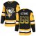 Adidas Pittsburgh Penguins #58 Kris Letang Black Home Authentic Drift Fashion Stitched NHL Jersey