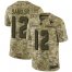 Nike Atlanta Falcons #12 Mohamed Sanu Sr Camo Mens Stitched NFL Limited 2018 Salute To Service Jersey