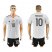 Germany #10 Podolski White Home Soccer Country Jersey