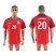 USA #20 Cameron Away Soccer Country Jersey