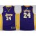Youth Los Angeles Lakers #24 Kobe Bryant Purple Stitched NBA Jersey