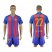 Barcelona #22 Aleix Vidal Home With Blue Shorts Soccer Club Jersey