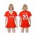Womens Liverpool #20 Lallana Red Home Soccer Club Jersey