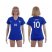 Womens France #10 Zidane Home Soccer Country Jersey