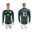 Mexico #10 J.M.Corona Home Long Sleeves Soccer Country Jersey