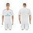 Real Madrid Blank White Home Soccer Club Jersey