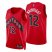 Nike Toronto Raptors #12 Ishmail Wainright Red Mens 2021-22 NBA 75th Anniversary Diamond Swingman Jersey – Icon Edition Mens