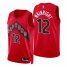 Nike Toronto Raptors #12 Ishmail Wainright Red Mens 2021-22 NBA 75th Anniversary Diamond Swingman Jersey – Icon Edition Mens