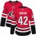 Adidas Carolina Hurricanes #42 Gustav Forsling Red Home Authentic Womens Stitched NHL Jersey