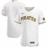 Pittsburgh Pirates Mens Nike White Home 2020 Authentic MLB Jersey