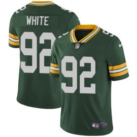 Nike Green Bay Packers #92 Reggie White Green Team Color Mens Stitched NFL Vapor Untouchable Limited Jersey