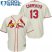 St.Louis Cardinals #13 Matt Carpenter Cream Cool Base Stitched Youth MLB Jersey