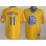 Golden State Warriors 11 Klay Thompson Yellow Revolution 30 Swingman NBA Jersey 2013 Christmas Style Cheap