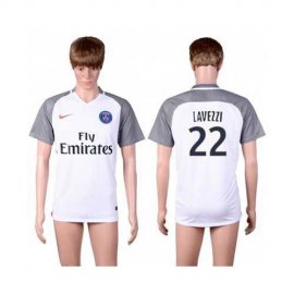 Paris Saint-Germain #22 Lavezzi Away Soccer Club Jersey
