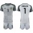 Argentina #1 Caballero Grey Goalkeeper Soccer Country Jersey