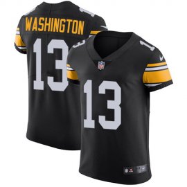 Nike Pittsburgh Steelers #13 James Washington Black Team Color Mens Stitched NFL Vapor Untouchable Elite Jersey