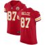 Nike Kansas City Chiefs #87 Travis Kelce Red Team Color Mens Stitched NFL Vapor Untouchable Elite Jersey