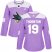 Adidas San Jose Sharks #19 Joe Thornton Purple Authentic Fights Cancer Womens Stitched NHL Jersey