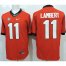 Georgia Bulldogs #11 Greyson Lambert Red Limited Stitched NCAA Jersey