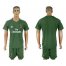 AC Milan Blank Green Goalkeeper Soccer Club Jersey