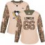Adidas Pittsburgh Penguins #66 Mario Lemieux Camo Authentic 2017 Veterans Day Womens Stitched NHL Jersey